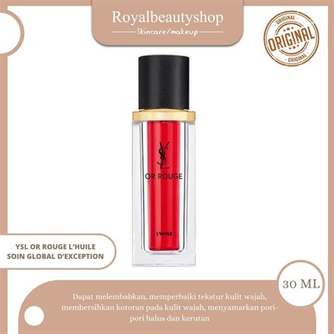 ysl or rouge l'huile soin global d'exception|ysl facial oil.